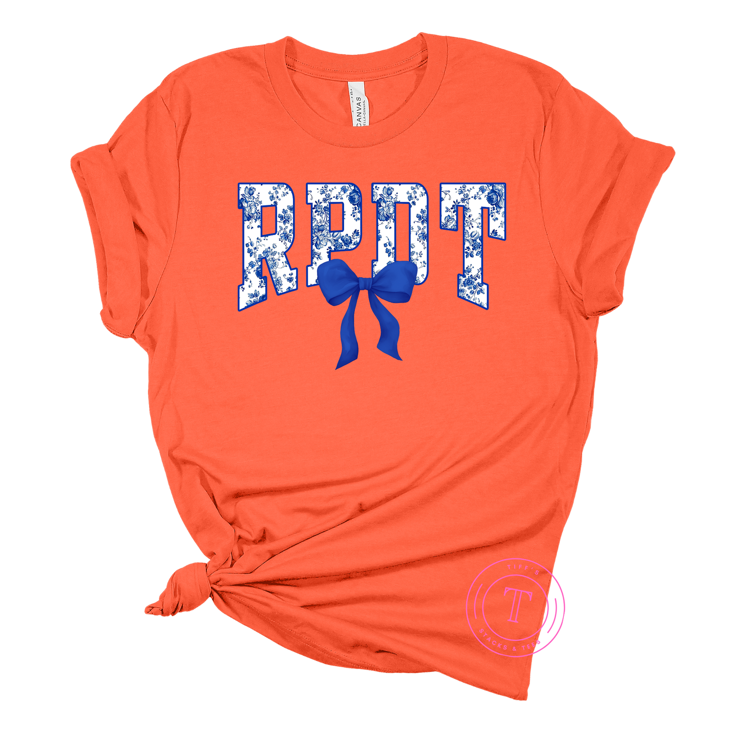RPDT Royal Blue Floral