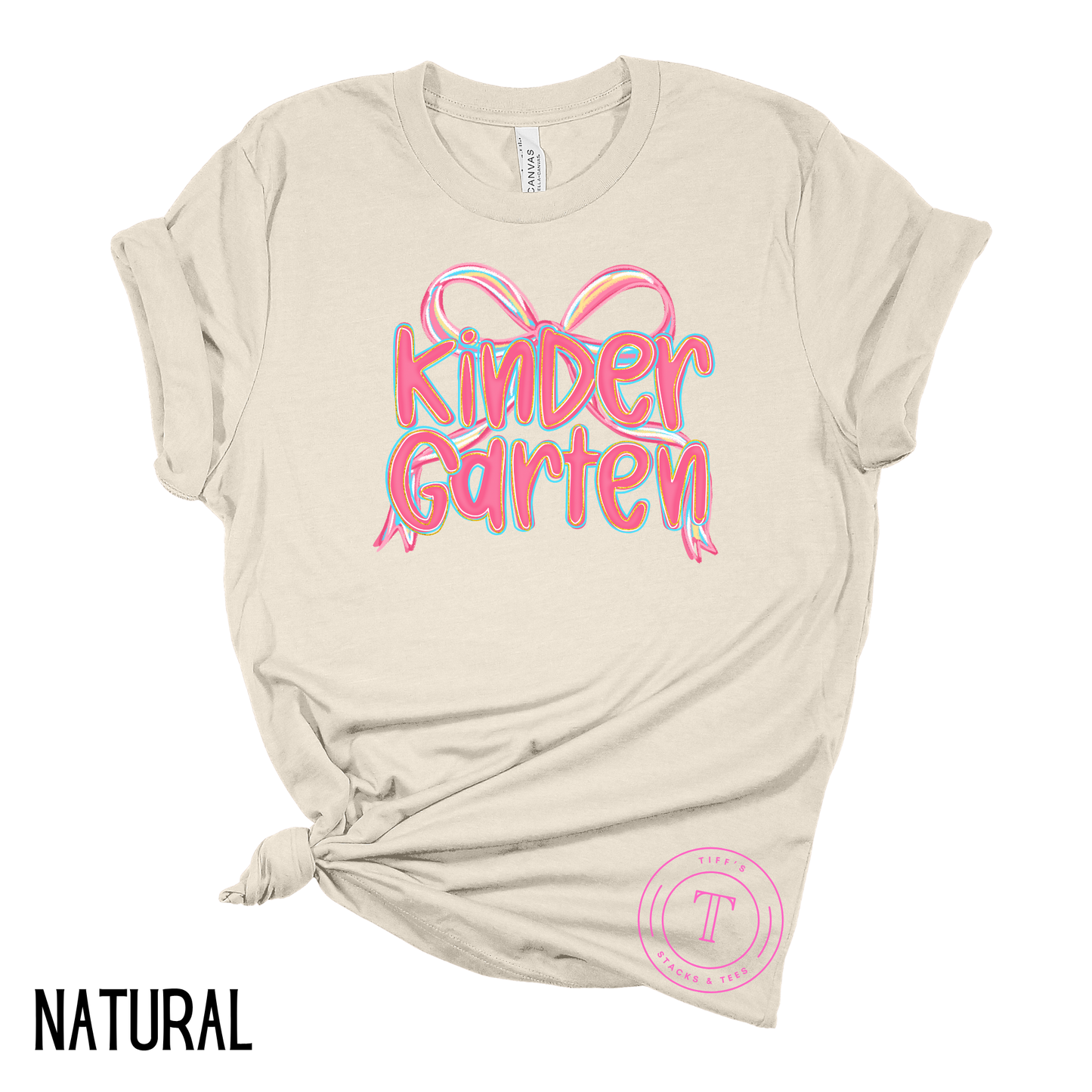 Grade Level Pink Coquette Bow Youth