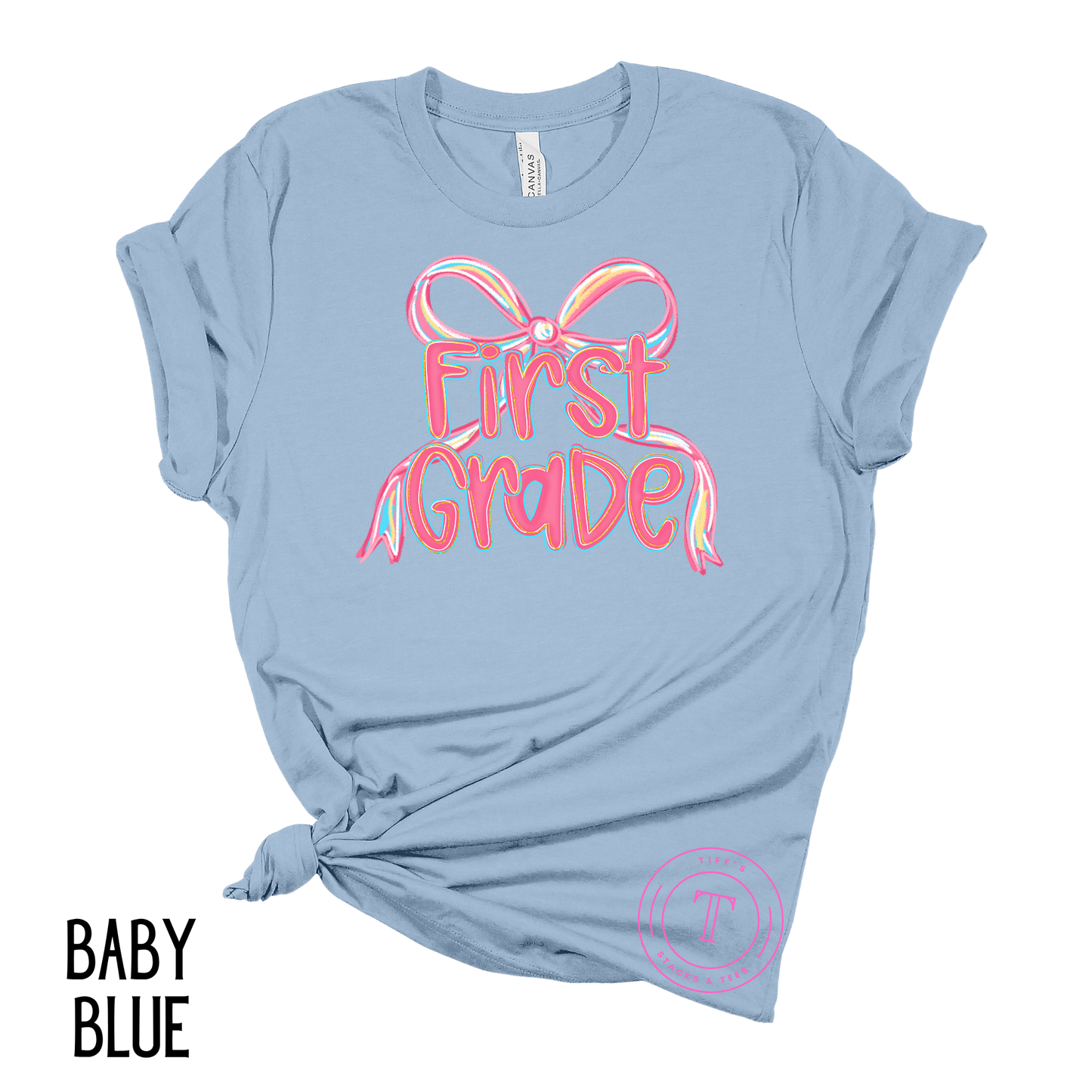 Grade Level Pink Coquette Bow Youth