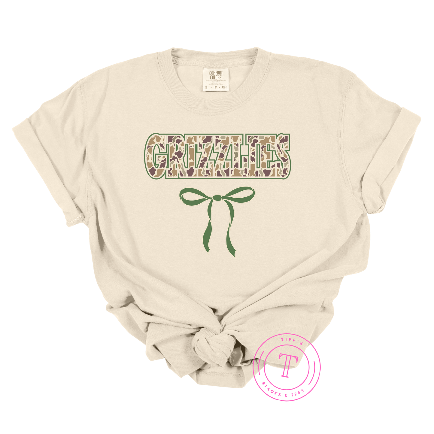 Grizzlies Camo Coquette Youth