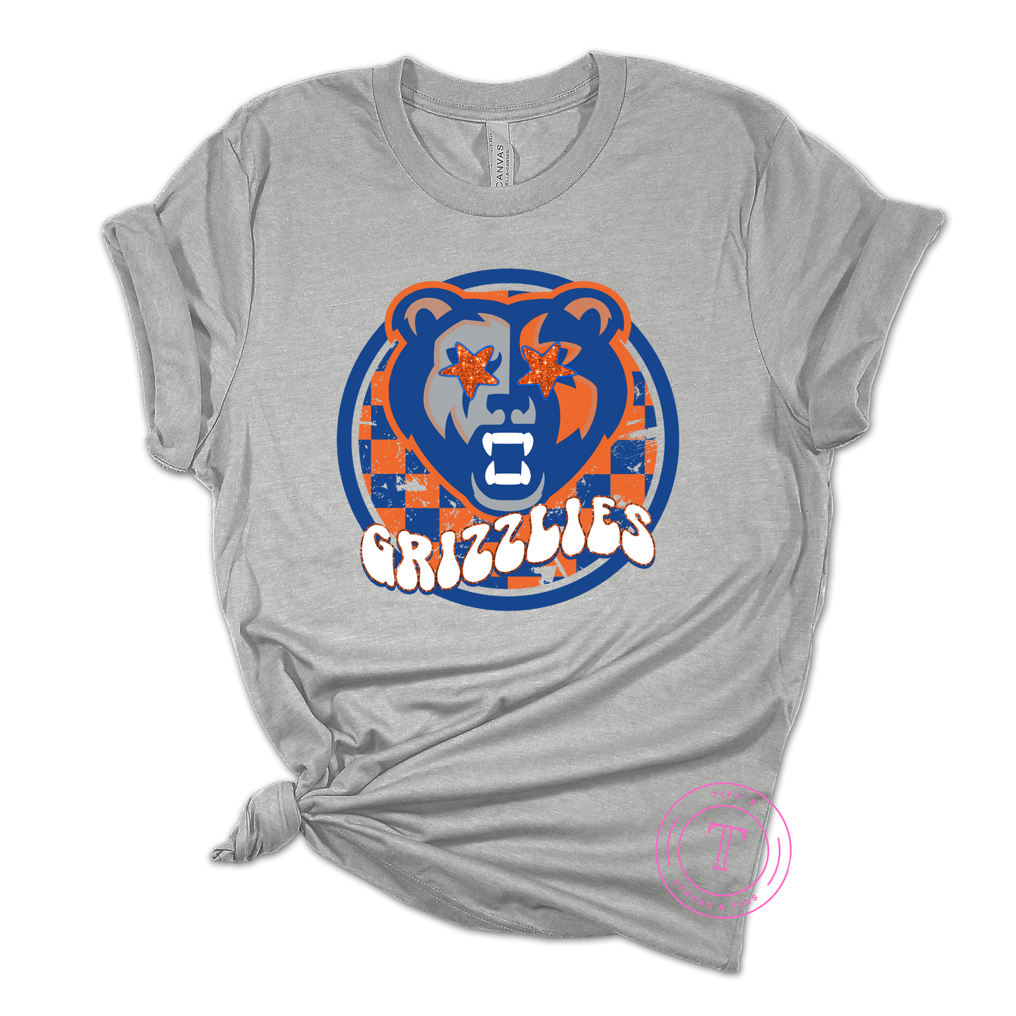 Grizzlies Preppy Mascot Youth
