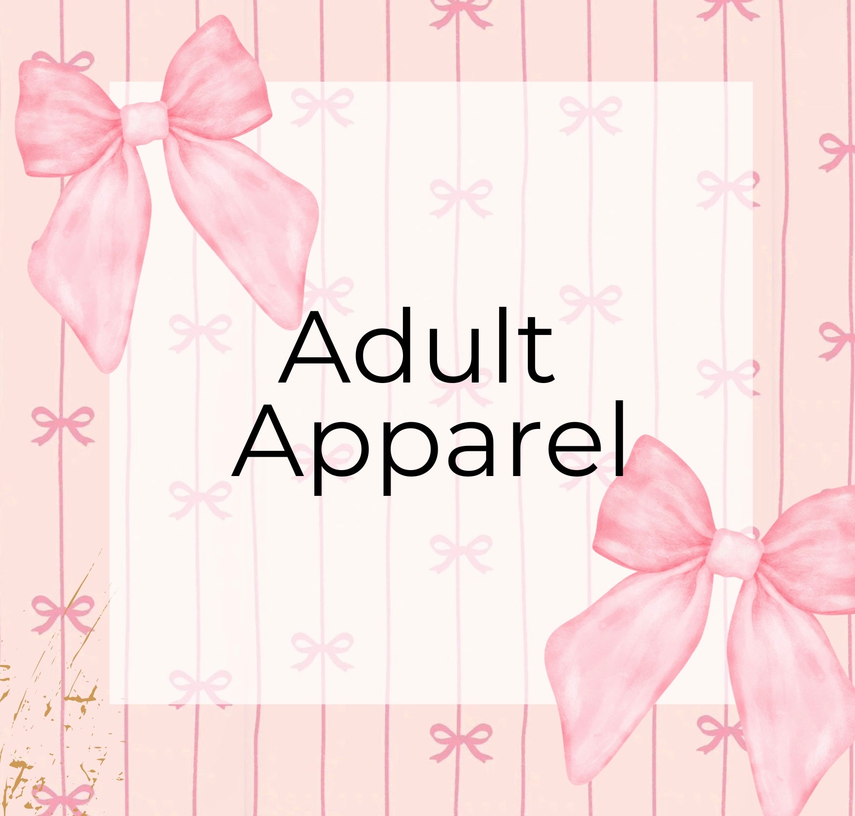 Adult Apparel