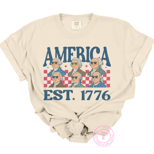 AMERICA EST. 1776