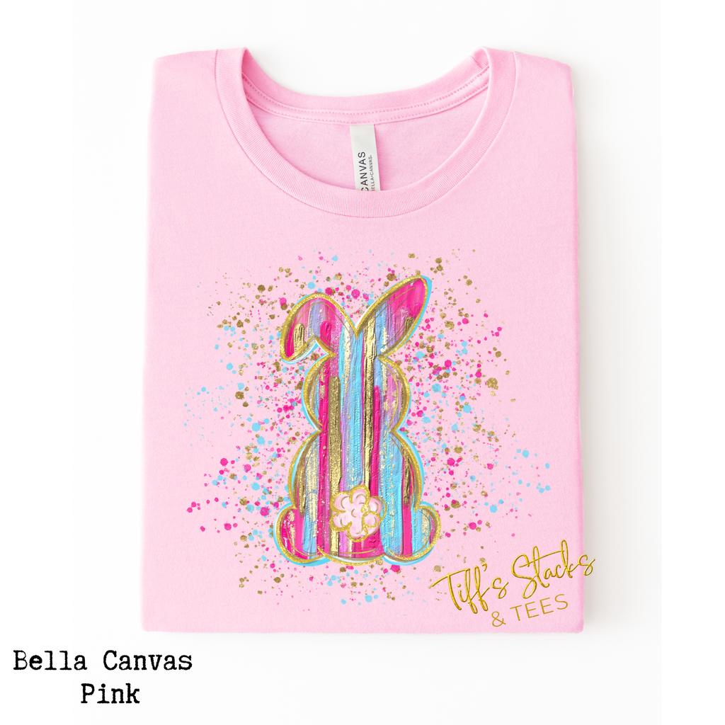 Brushstroke Bunny w/ Splatter