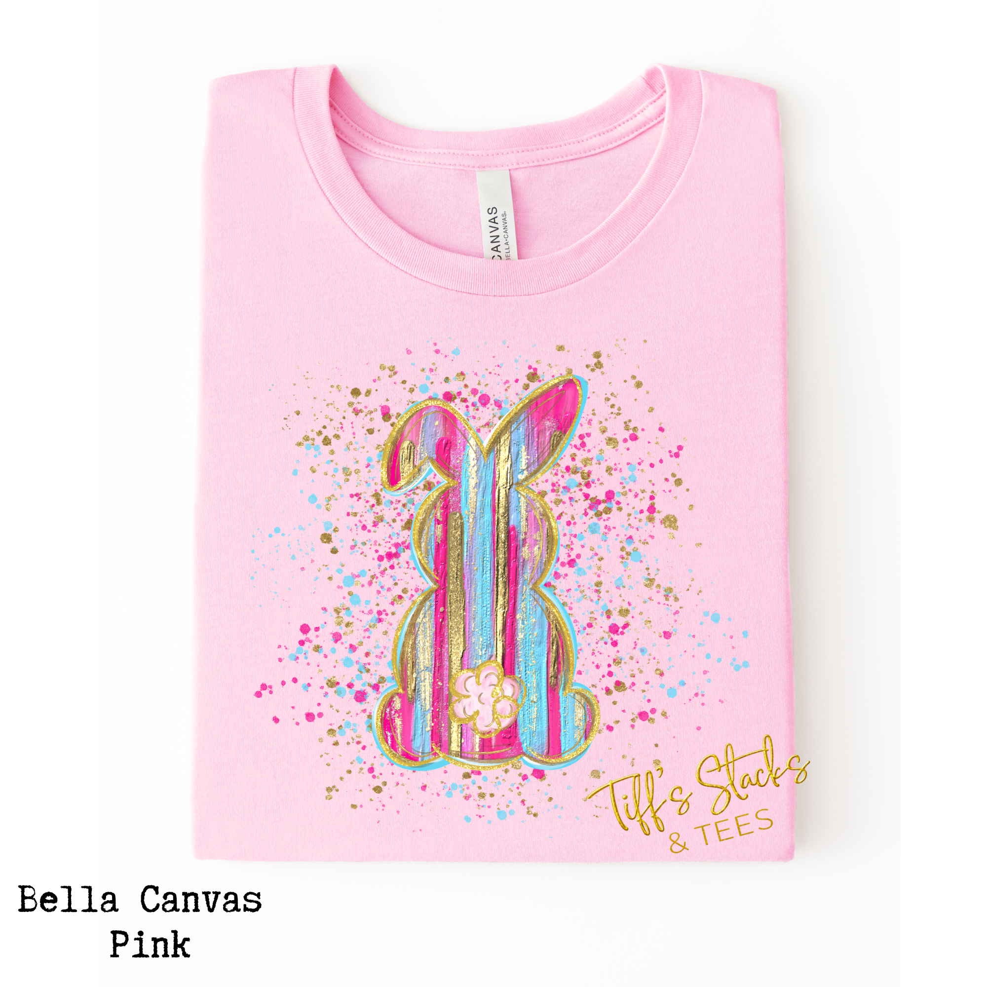 Brushstroke Bunny w/ Splatter