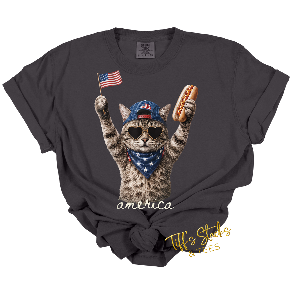 Patriotic Cat Youth