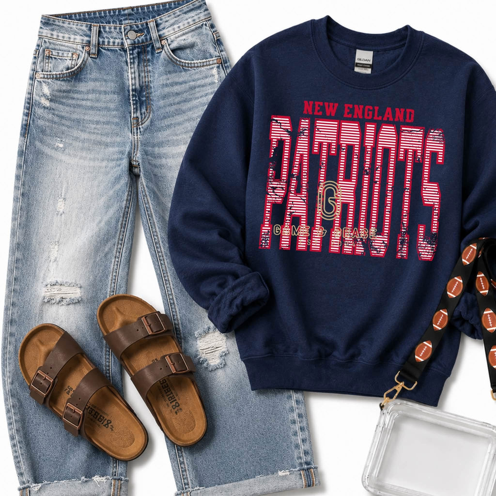 Patriots Striped Vintage