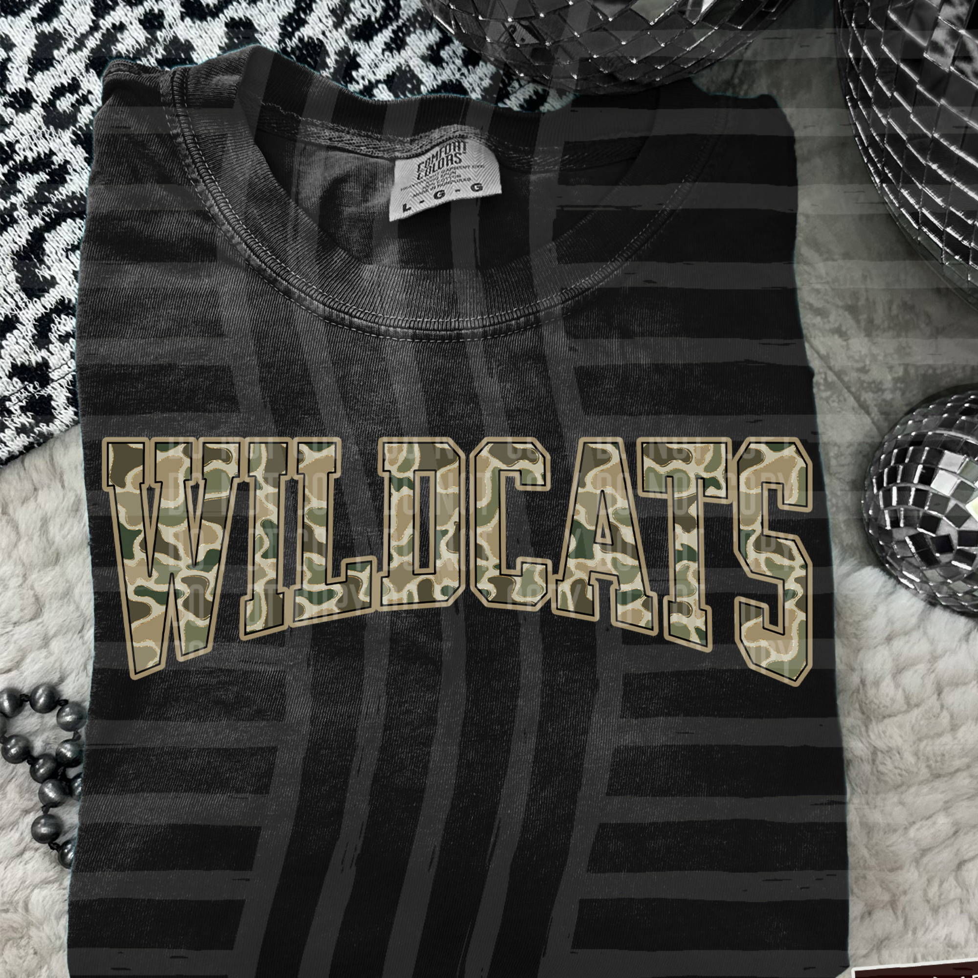 Wildcats Camo Varsity