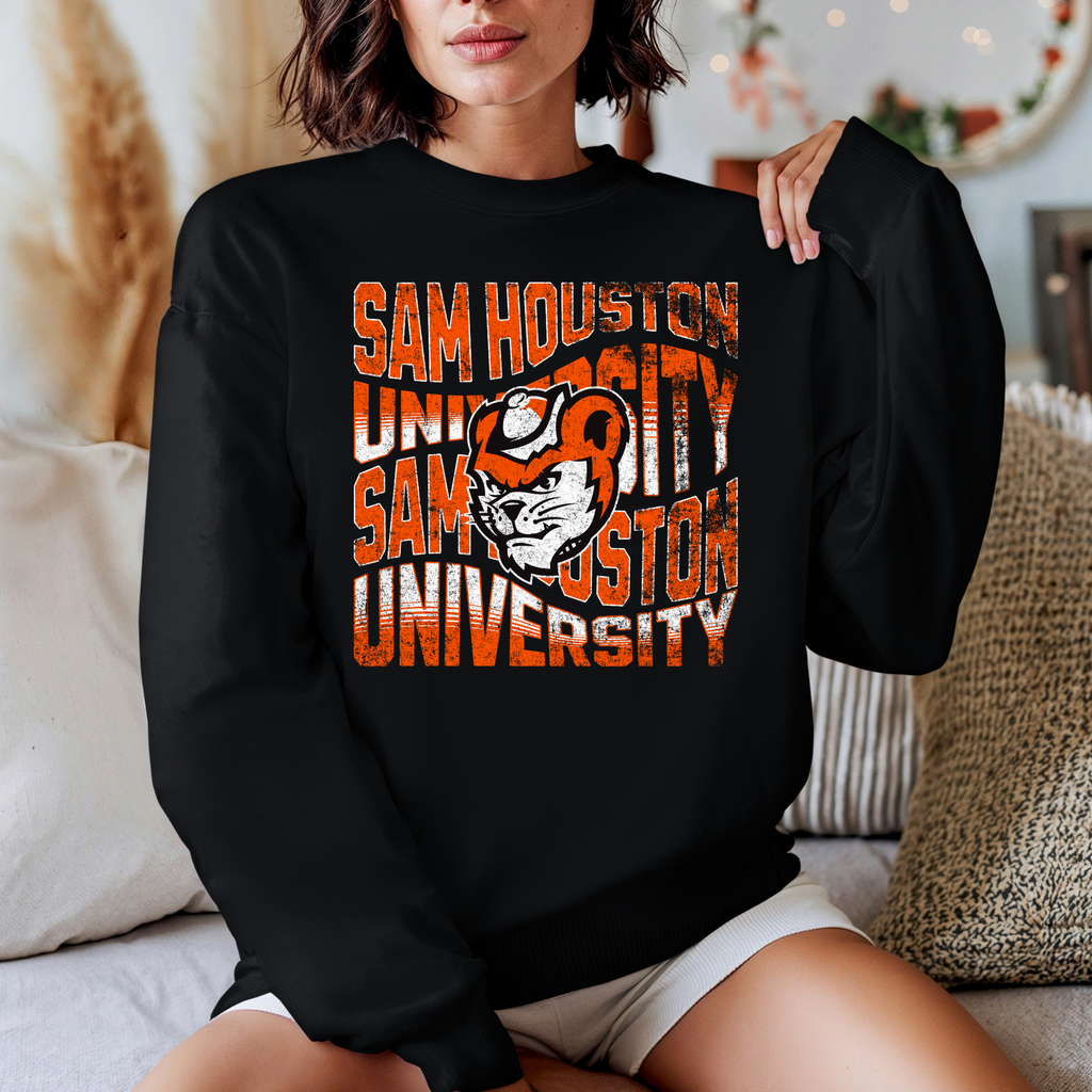 Sam Houston University Vintage Wavy