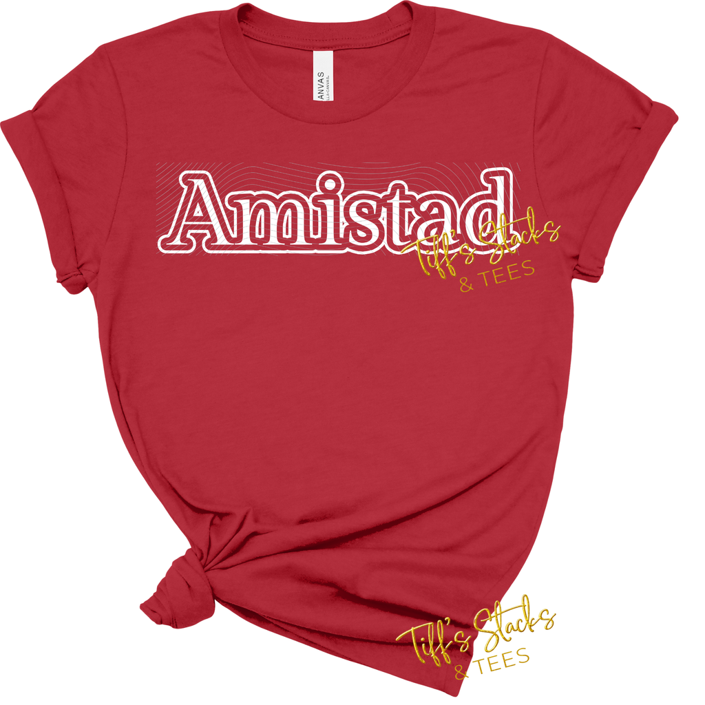 Amistad Bubble Double Outlined Youth