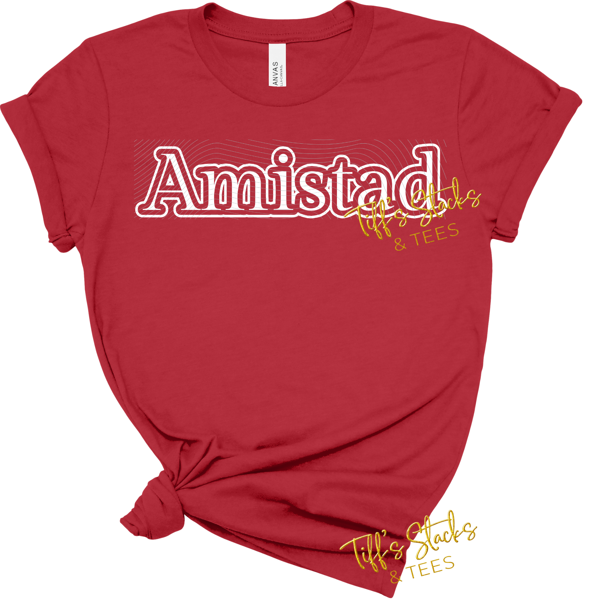 Amistad Bubble Double Outlined Youth
