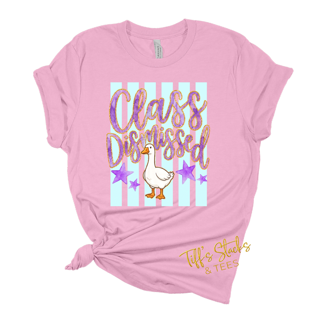 Class Dismissed Striped Goose