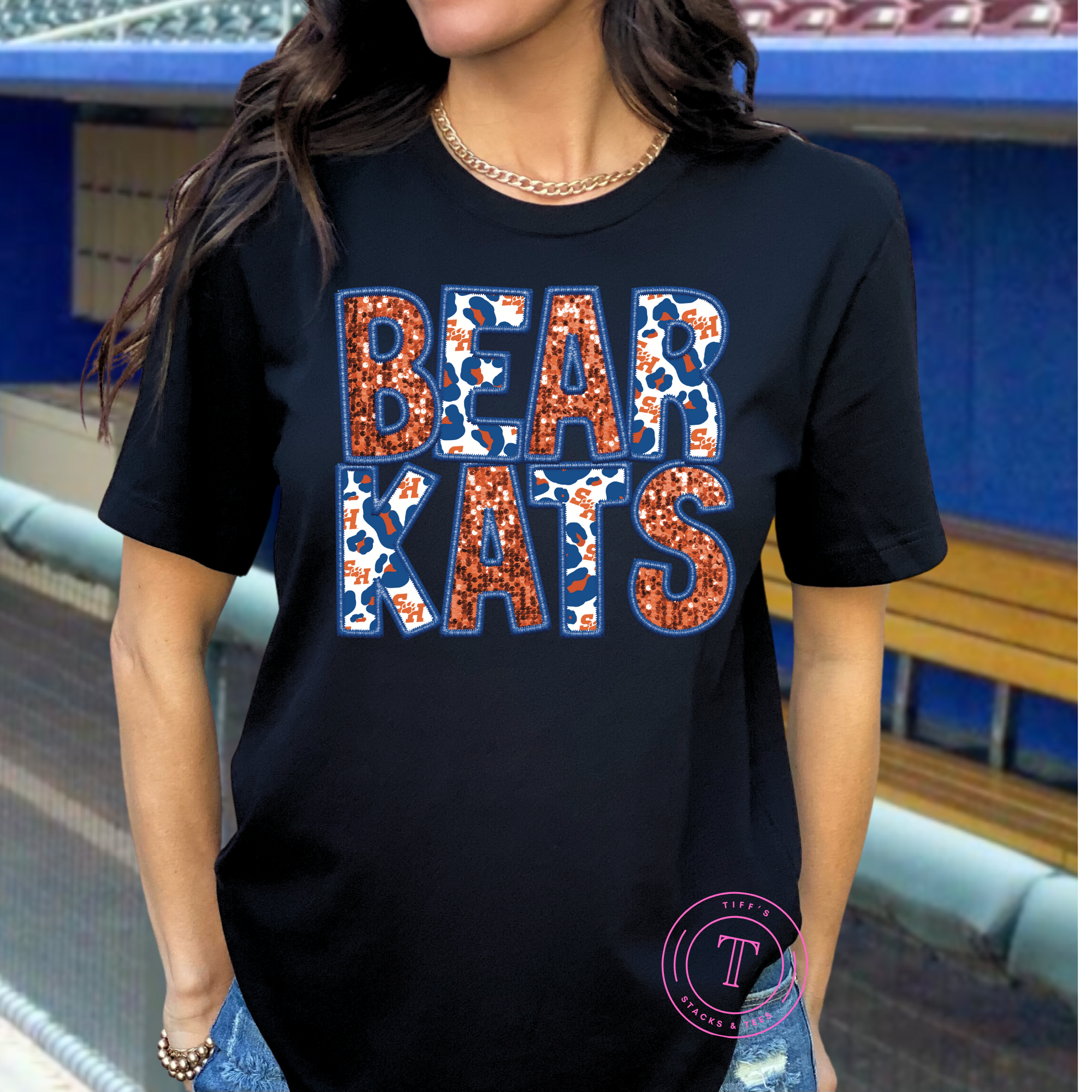 Bearkats Faux Glitter