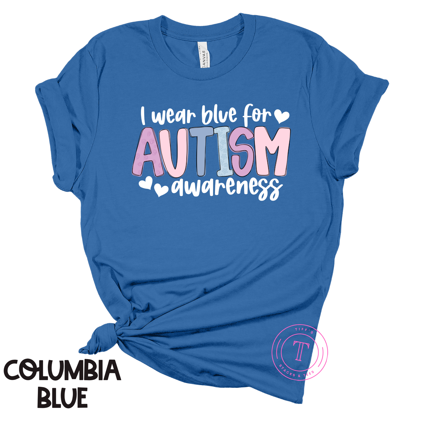 Autism Awareness - I wear Blue for Autism