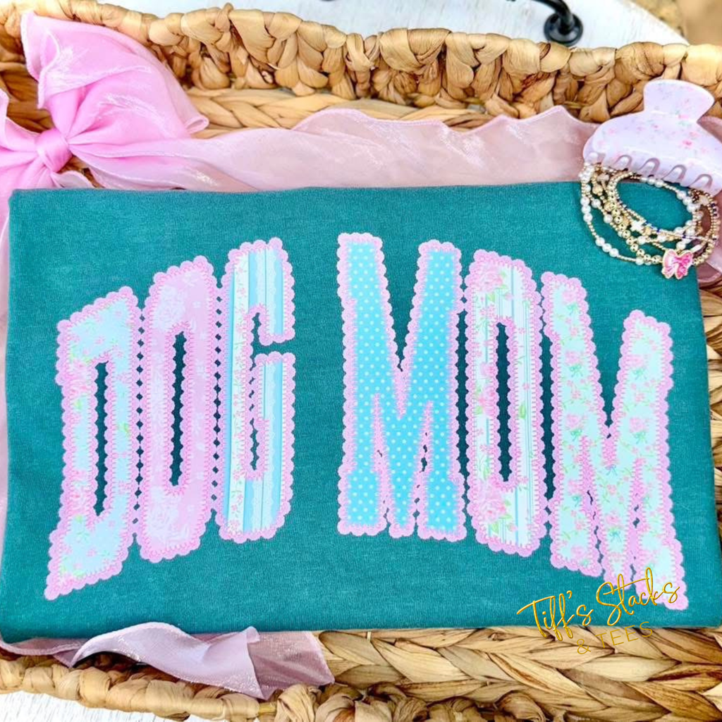 Dog Mom Fancy Floral