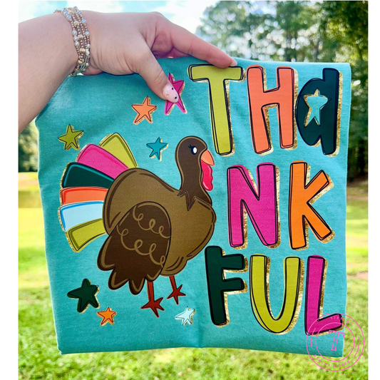 Thankful Preppy Turkey Youth