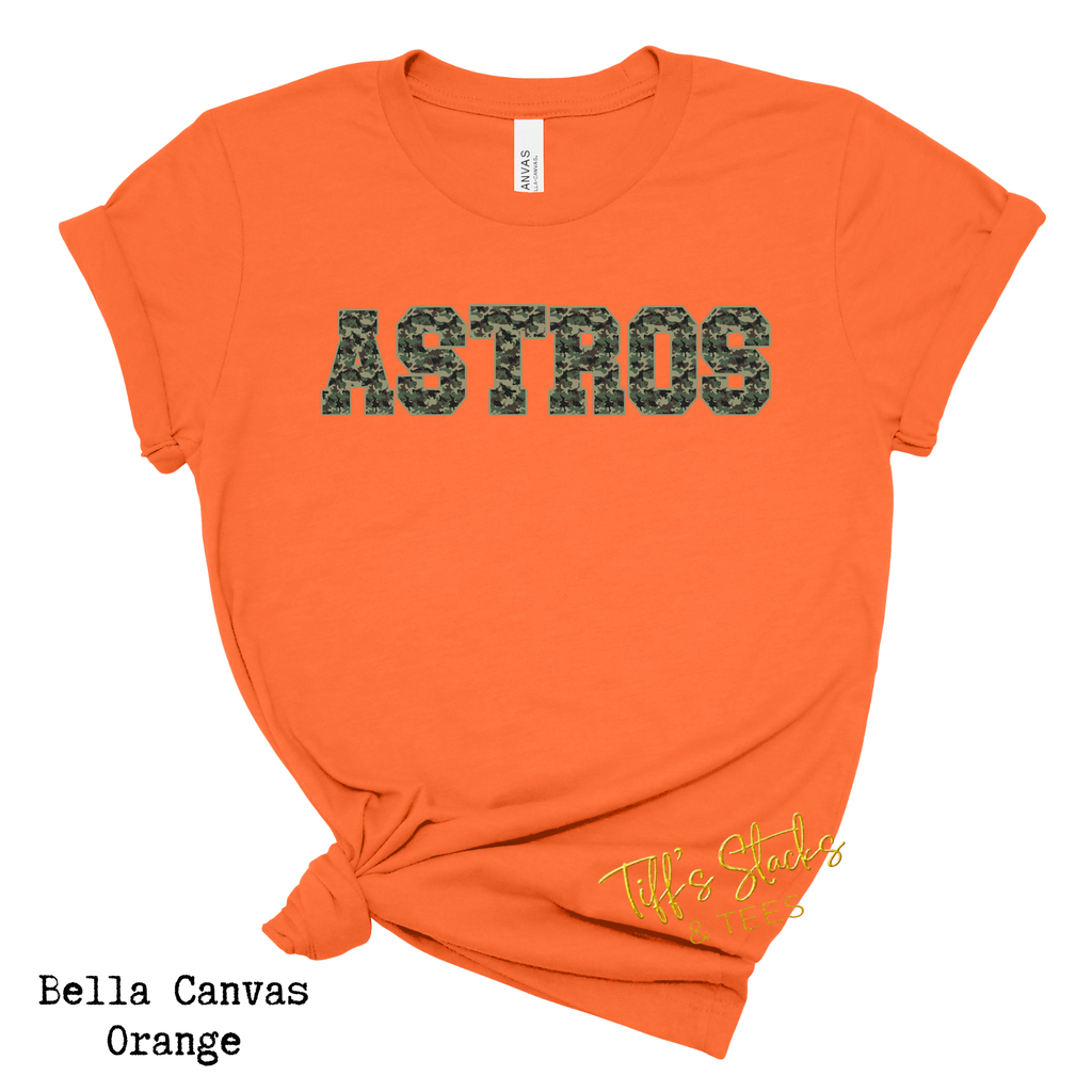 Astros Camo Letters