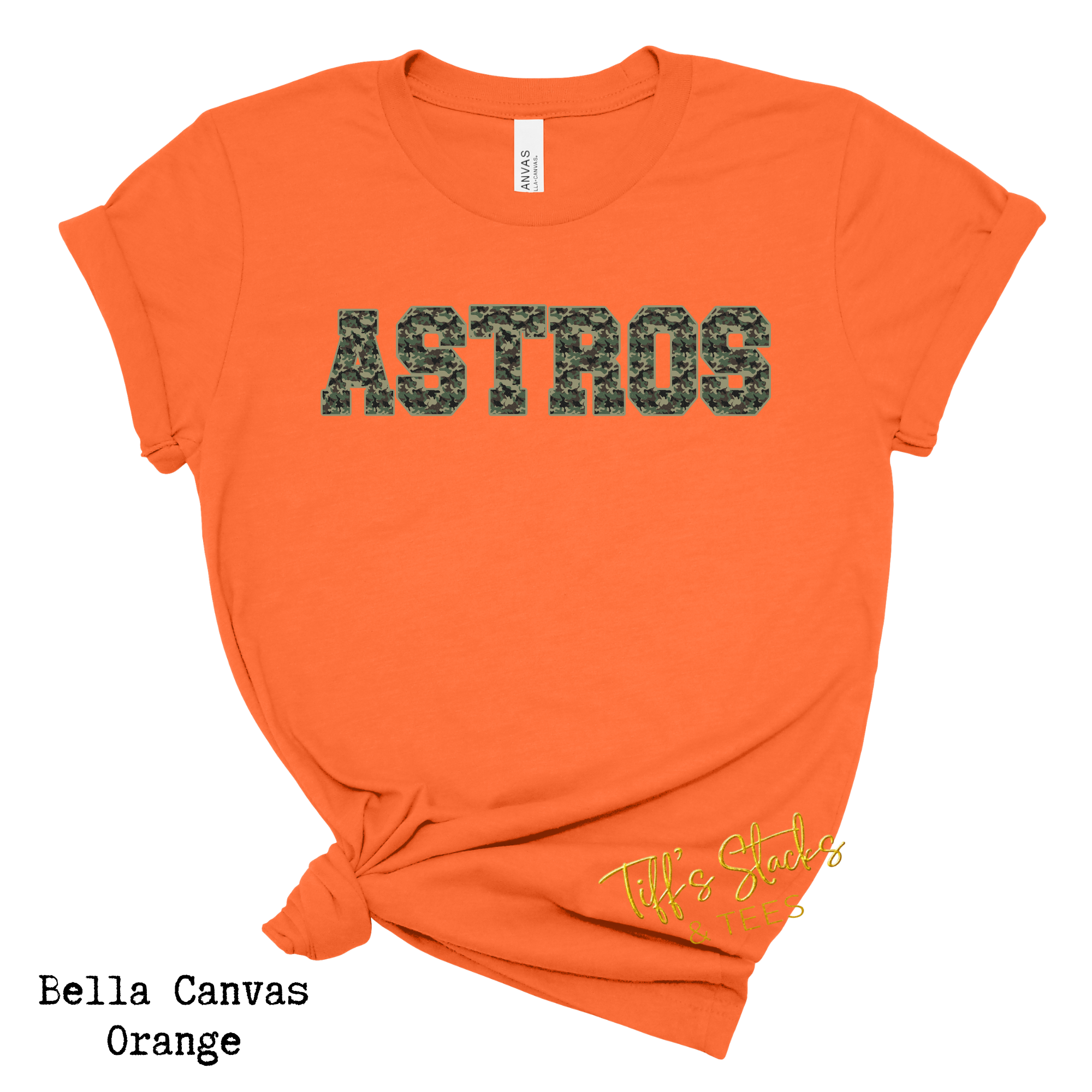 Astros Camo Letters