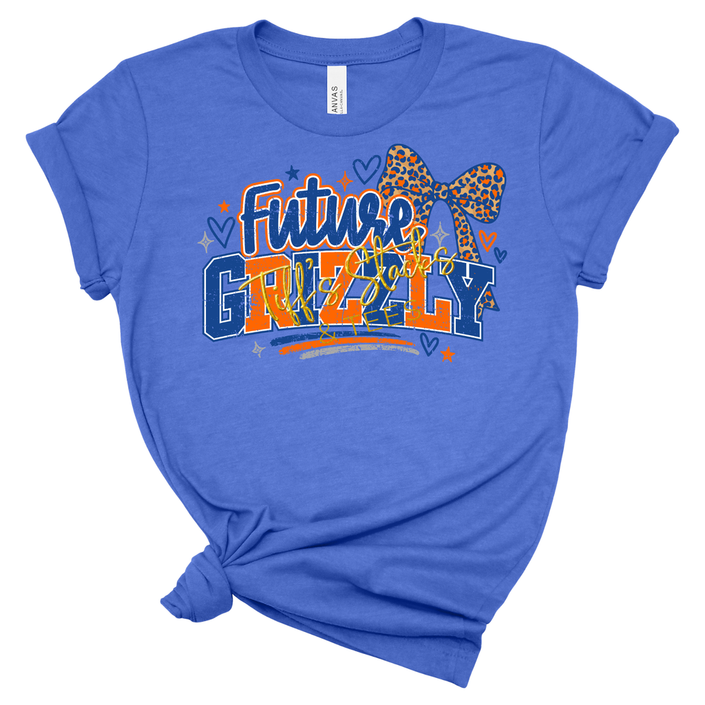 Future Grizzly w/ Leopard Bow Youth