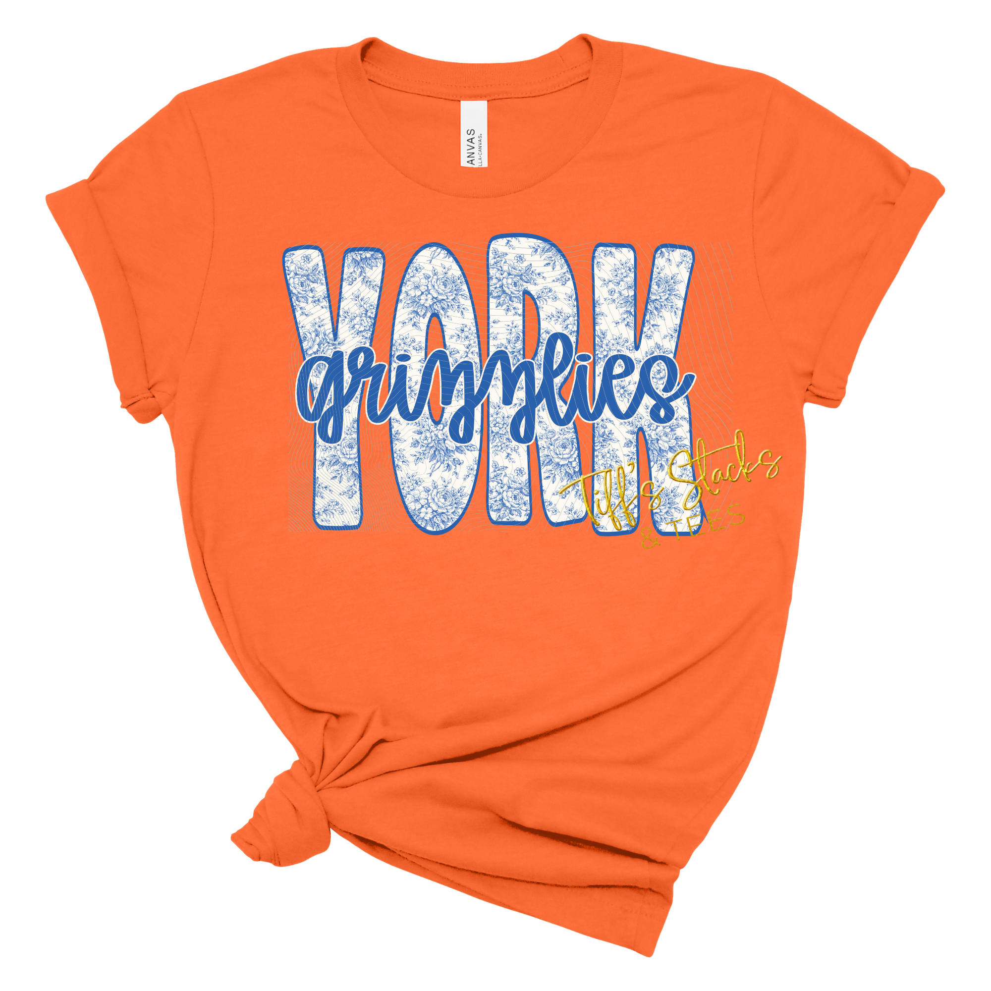 York Grizzlies Vintage Floral Youth