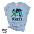 Autism Awareness - In April We Wear Blue Coquette