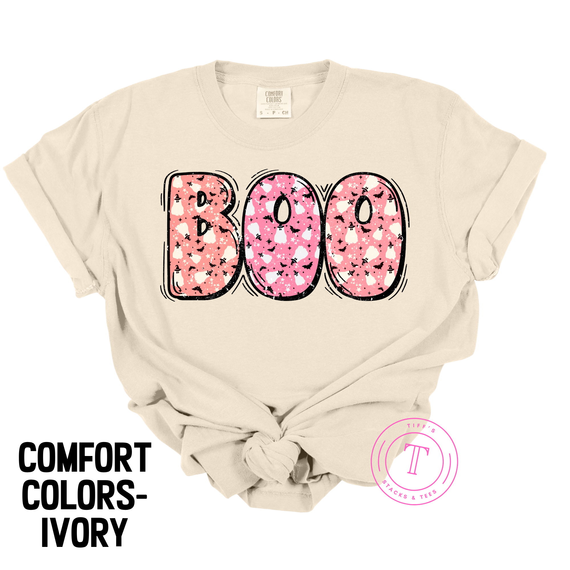 BOO Pink Ghosts
