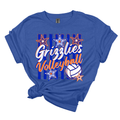 Grizzlies Volleyball Preppy Stripe