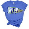 TCI Timberwolves Gingham Pennant Youth
