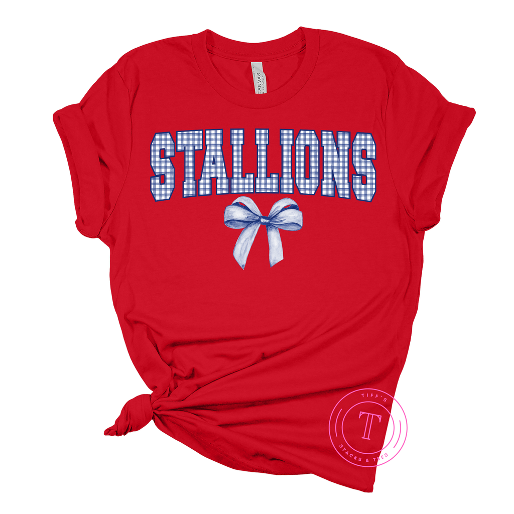 Stallions Gingham Coquette Youth