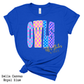 Owls Colorful Checkered