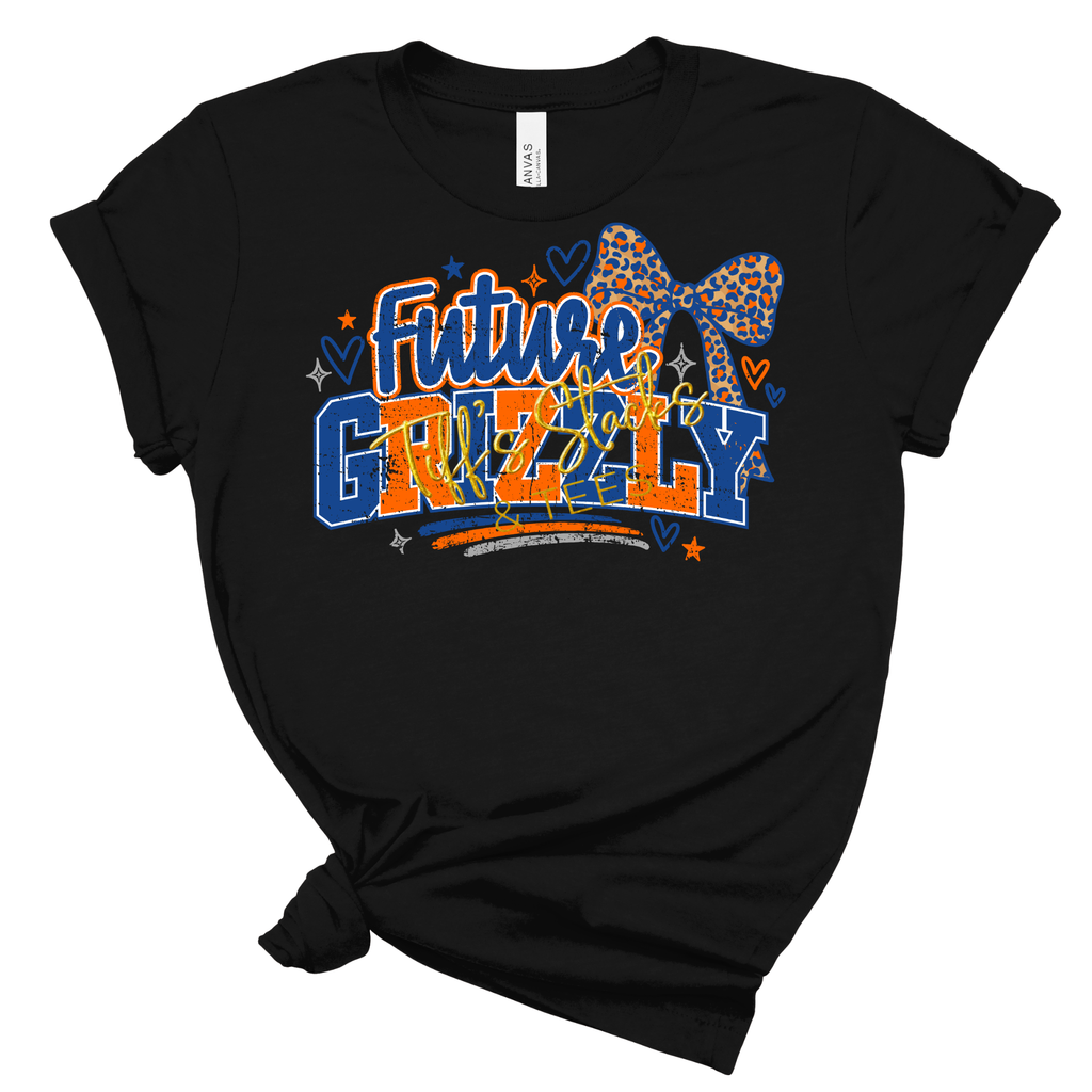 Future Grizzly w/ Leopard Bow Youth