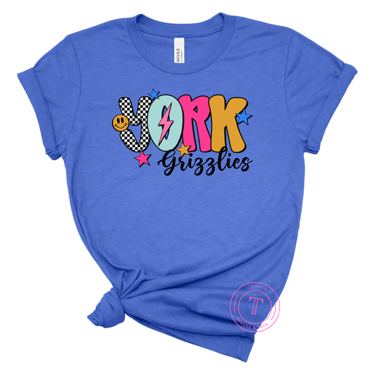 York Grizzlies Retro