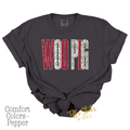 Woo Pig Distressed Metallic Dal Dot