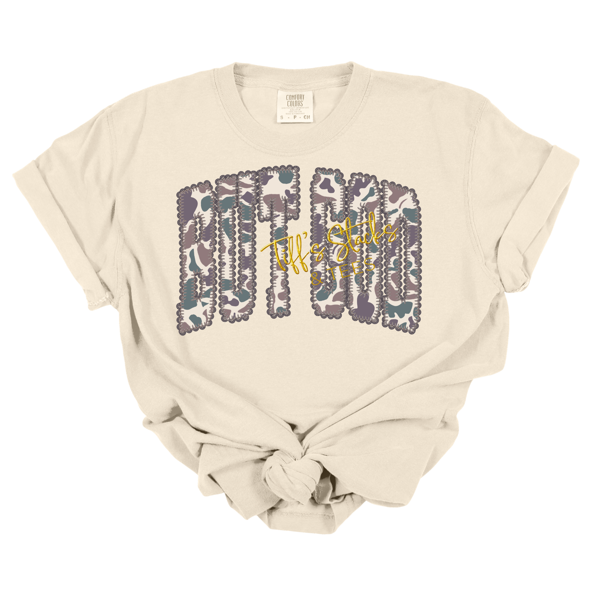But God in Camo w/ Lace Trim