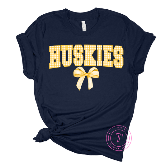 Huskies Gingham Coquette