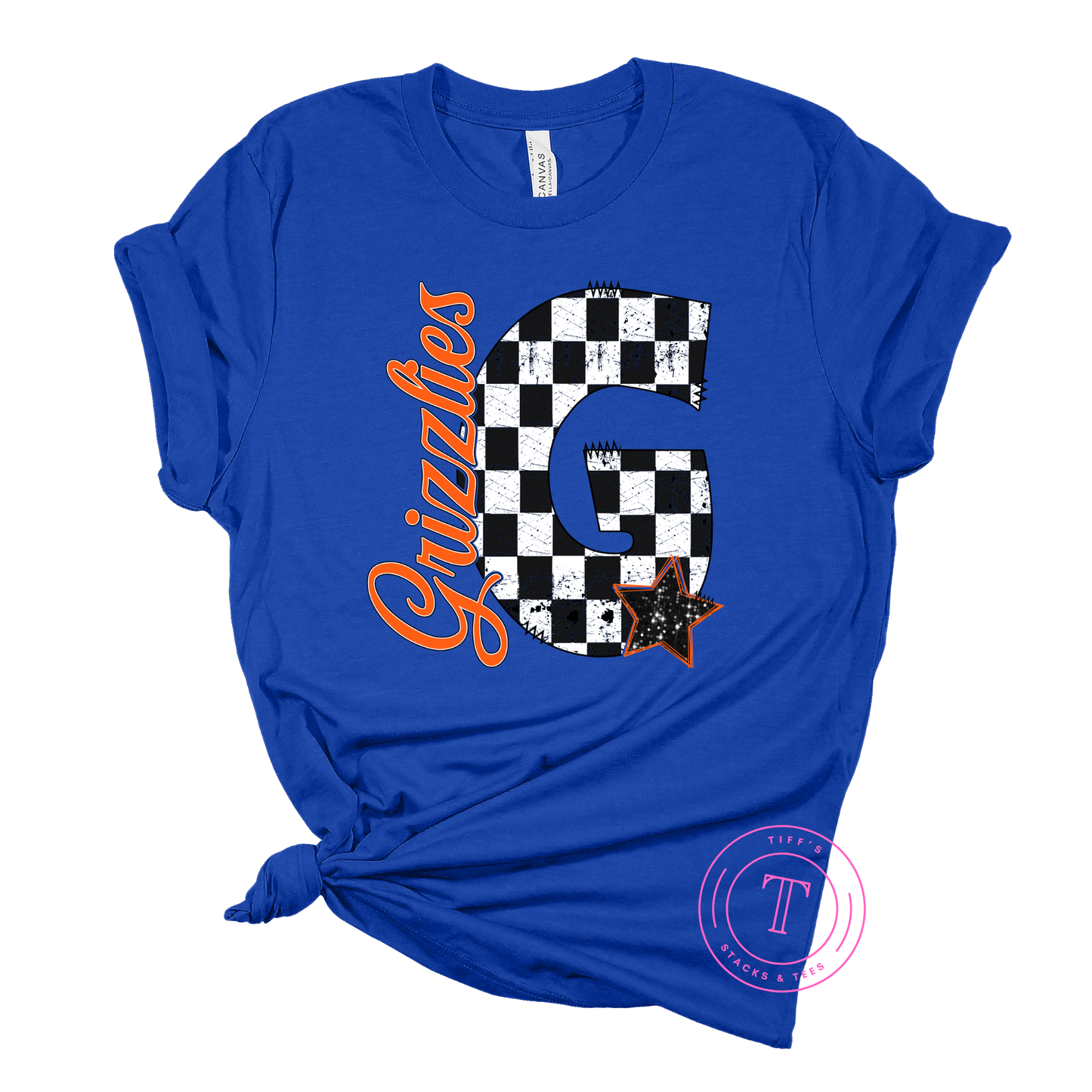 Grizzlies Checkered G Youth