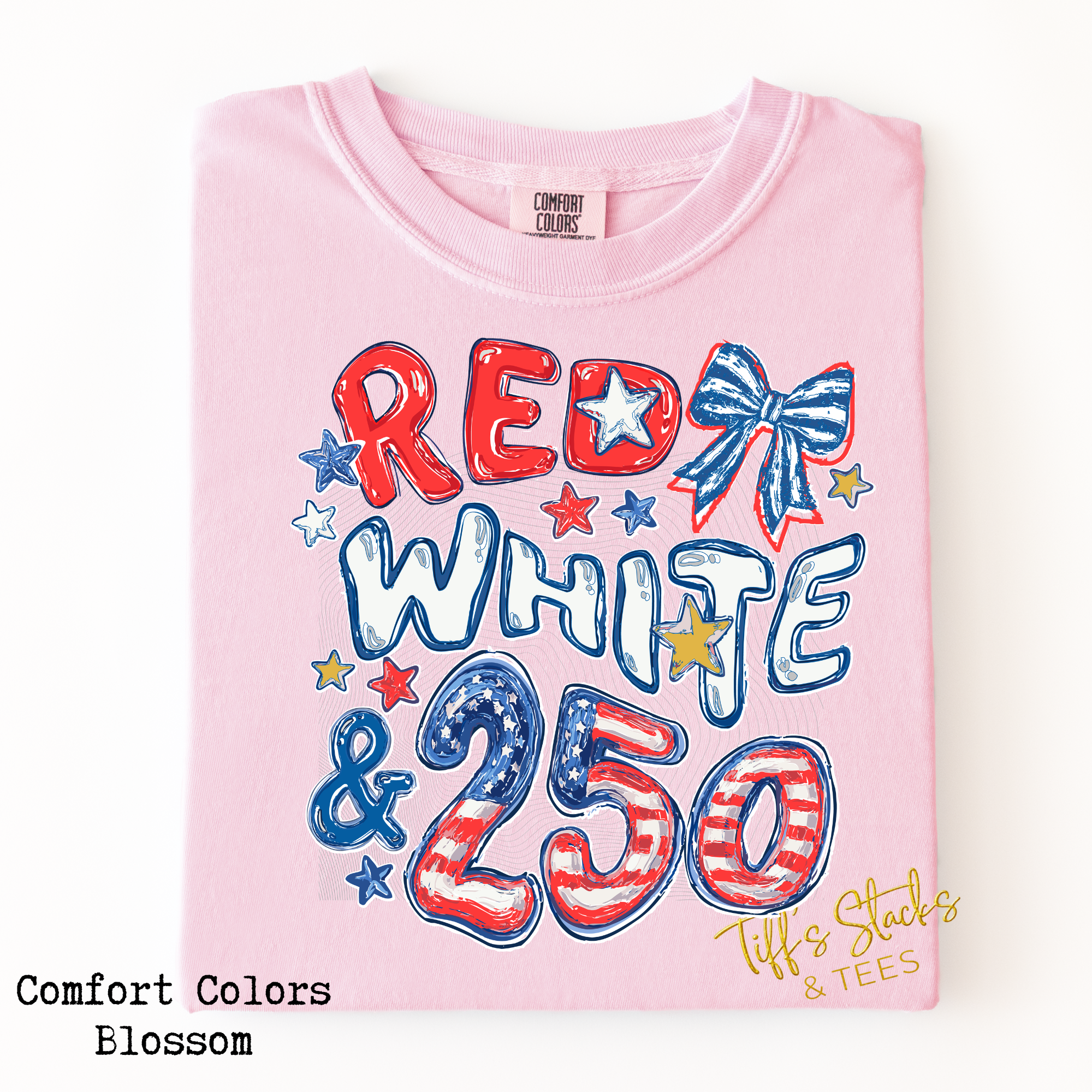 Red White & 250 Front Only