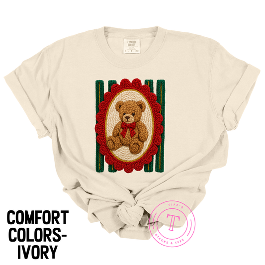 RL Christmas Bear Faux Yarn