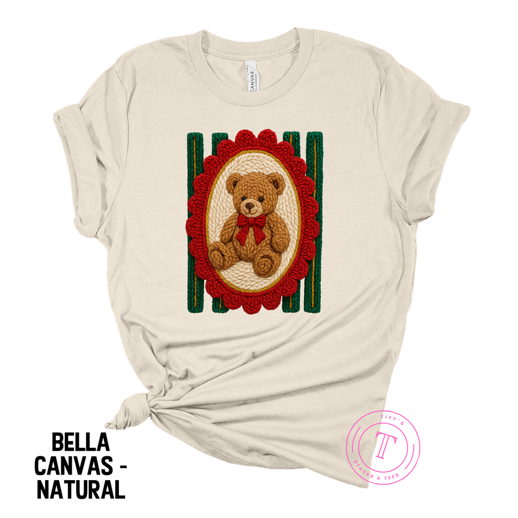 RL Christmas Bear Faux Yarn Youth