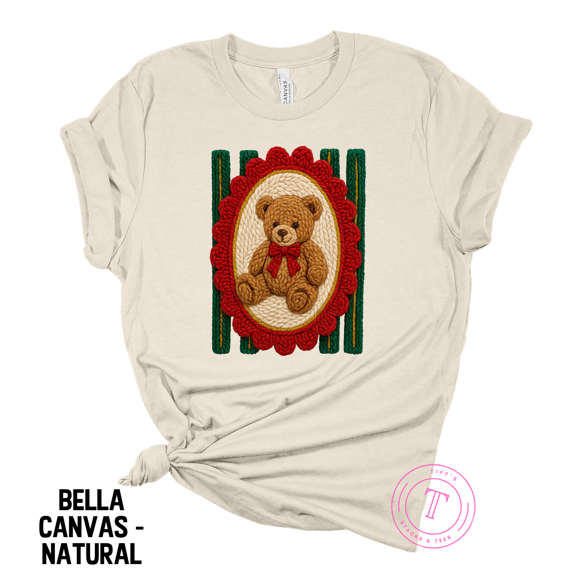 RL Christmas Bear Faux Yarn Youth