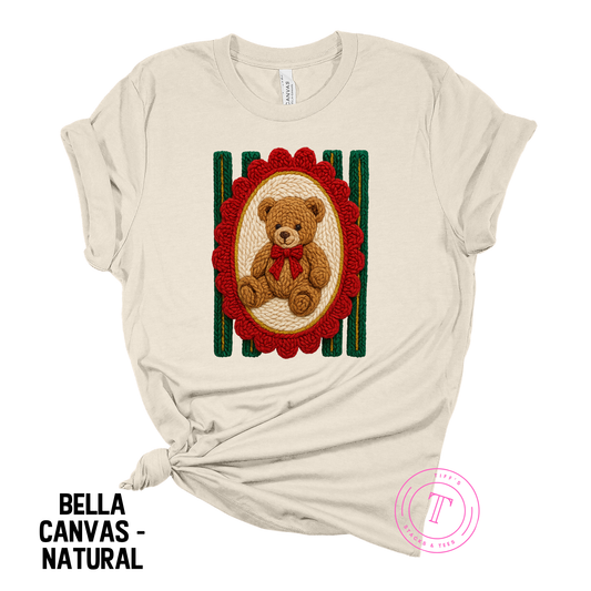 RL Christmas Bear Faux Yarn Youth