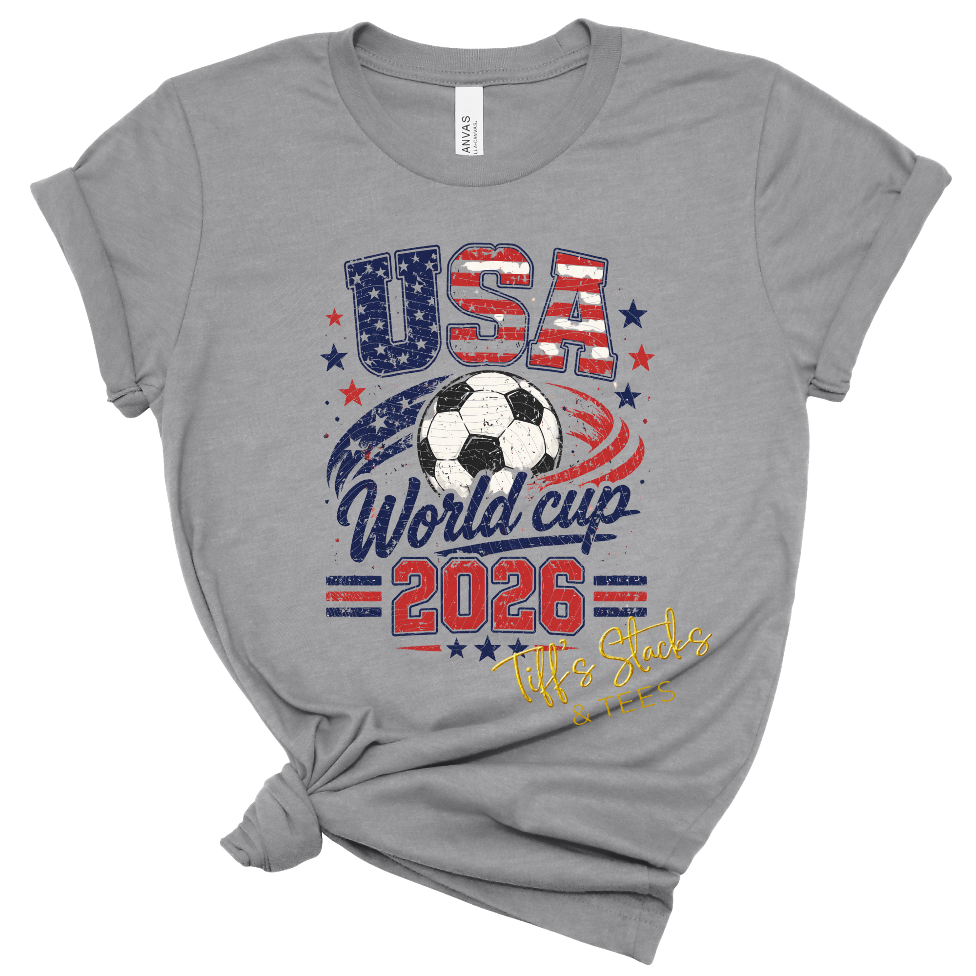 World Cup 2026 USA Distressed