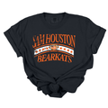 Sam Hosuton Bearkats Football w/ Stars & Stripes