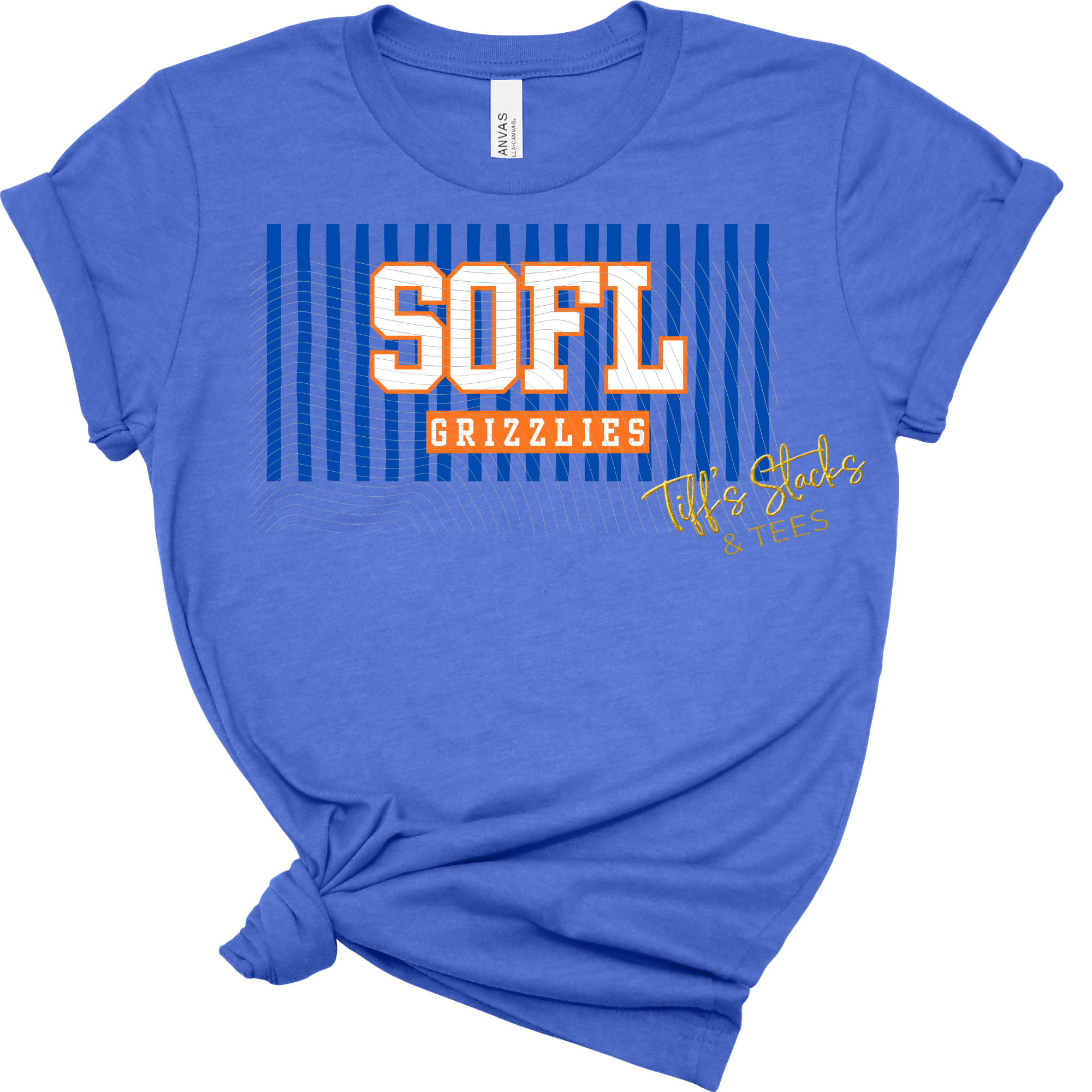 SOFL Grizzlies Striped Youth