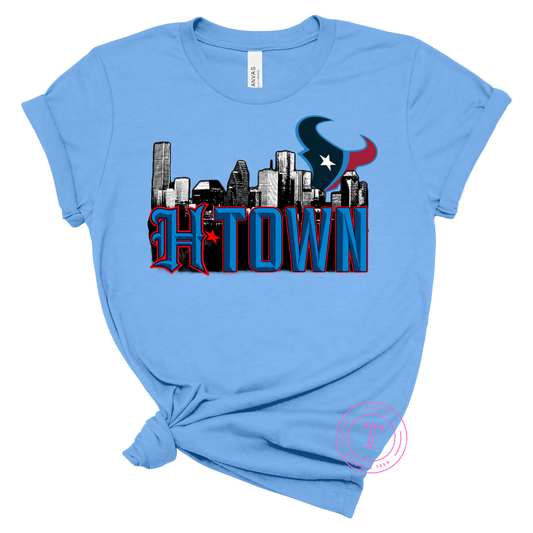 Texans H-Town Skyline