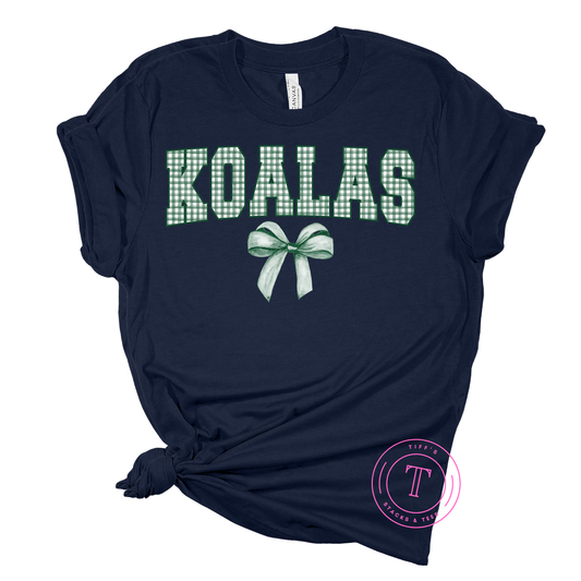 Koalas Gingham Coquette