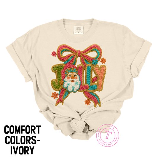 Jolly Preppy Coquette Faux Yarn