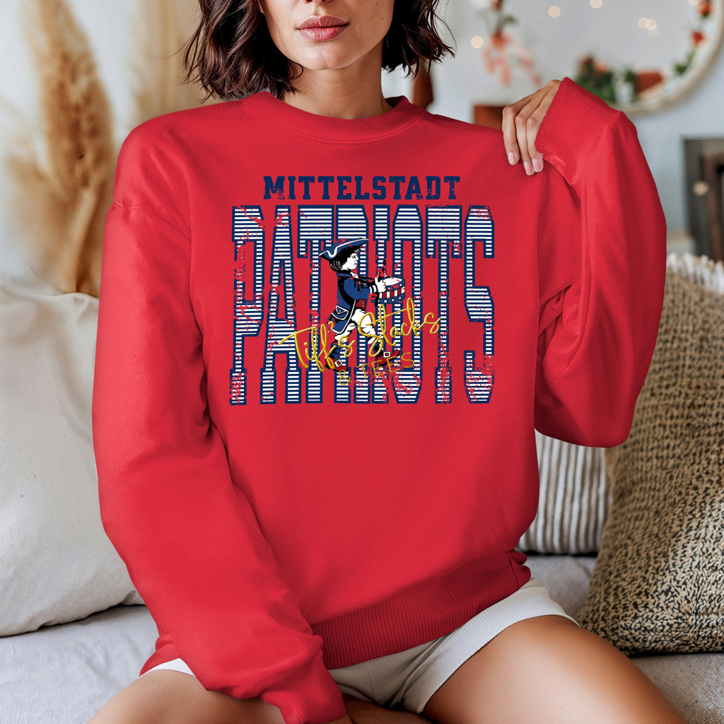 Mittlestadt Patriots Striped Vintage