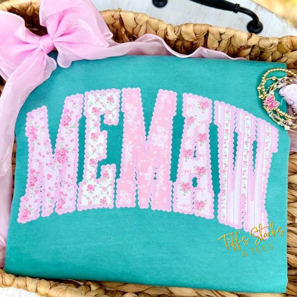 Memaw Fancy Floral