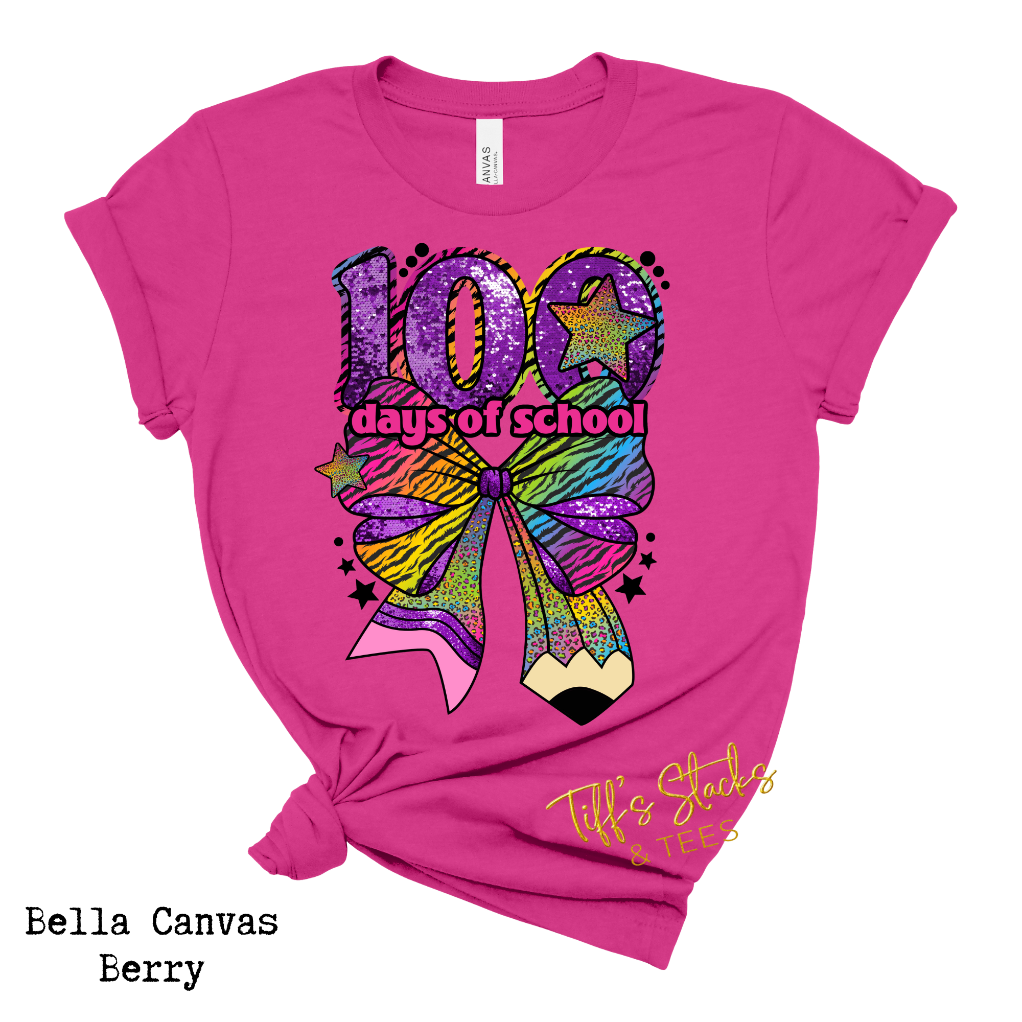 100 Days of School 90's Inspired Coquette Bow Youth